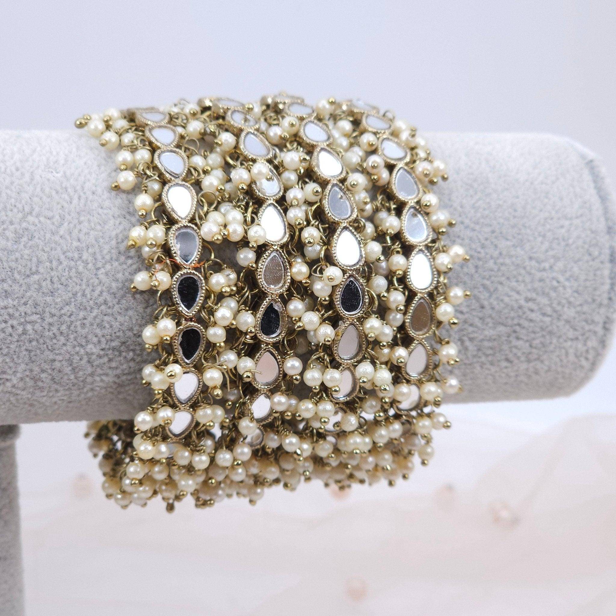 Set of 4 Mirror Bangles - Gold – Bangles | Fancy Fab Jewels UK