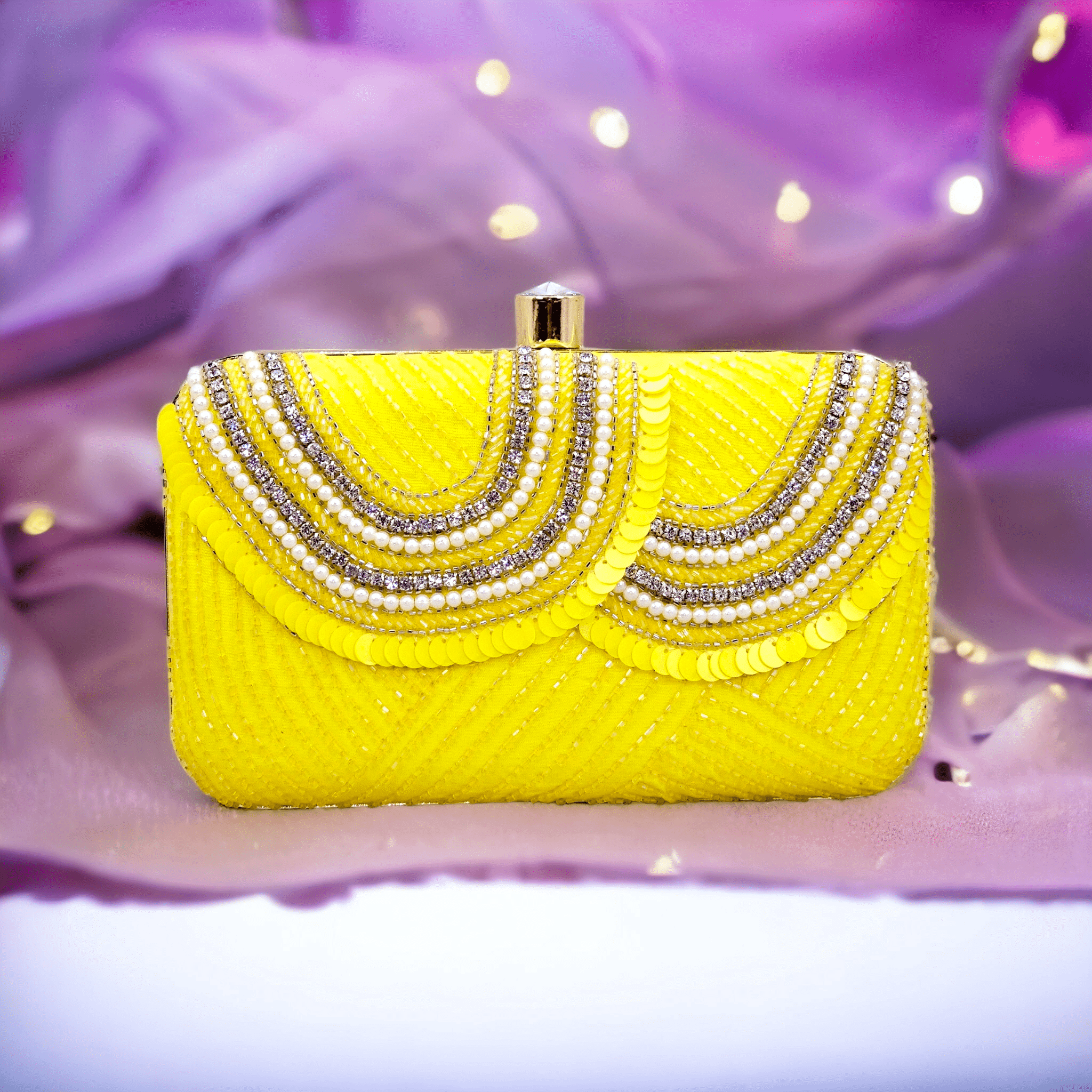 Phoebe Bridal Clutch Bag – Clutch bag | Fancy Fab Jewels UK