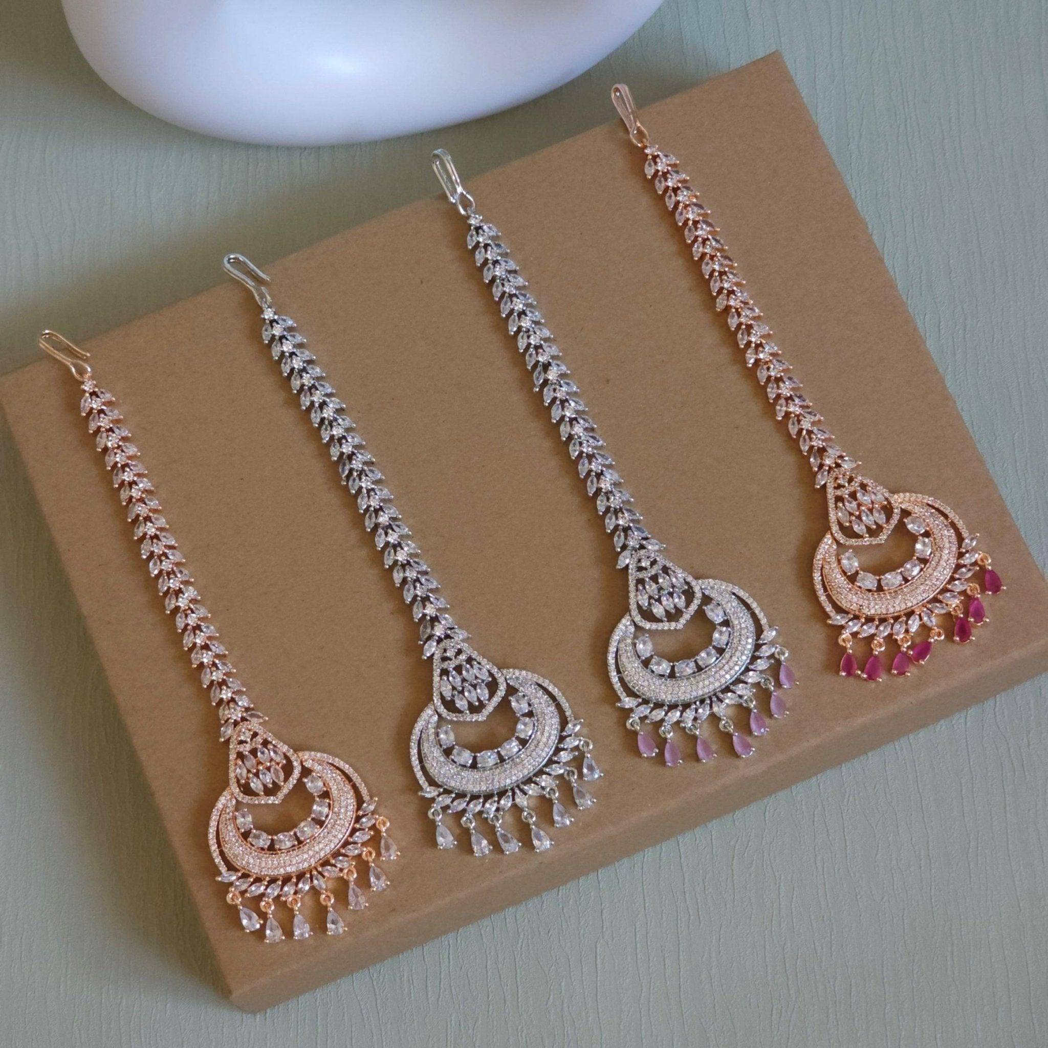 Ruma - American Diamond Teekah – Mangtikka | Fancy Fab Jewels UK