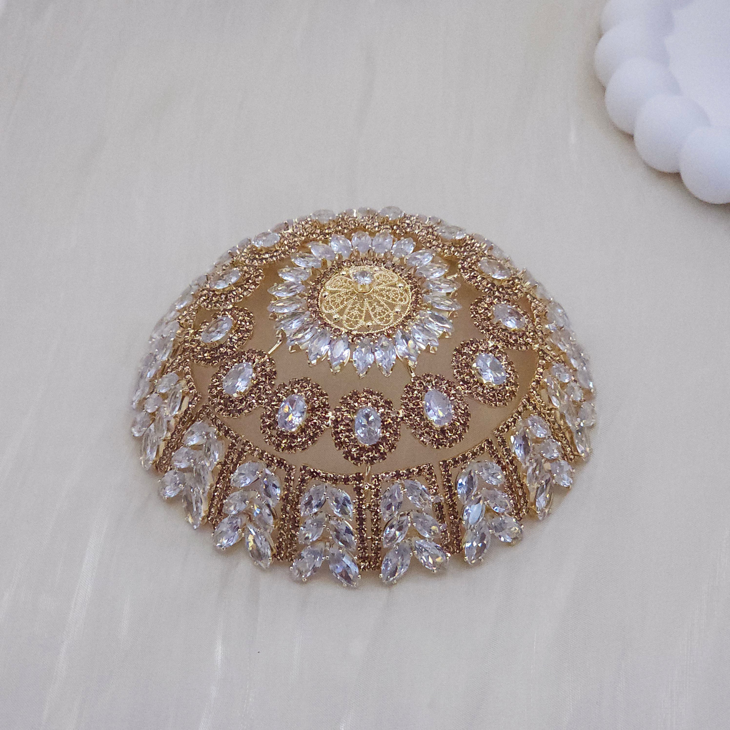 American Diamond CZ Hair Bun Accessory