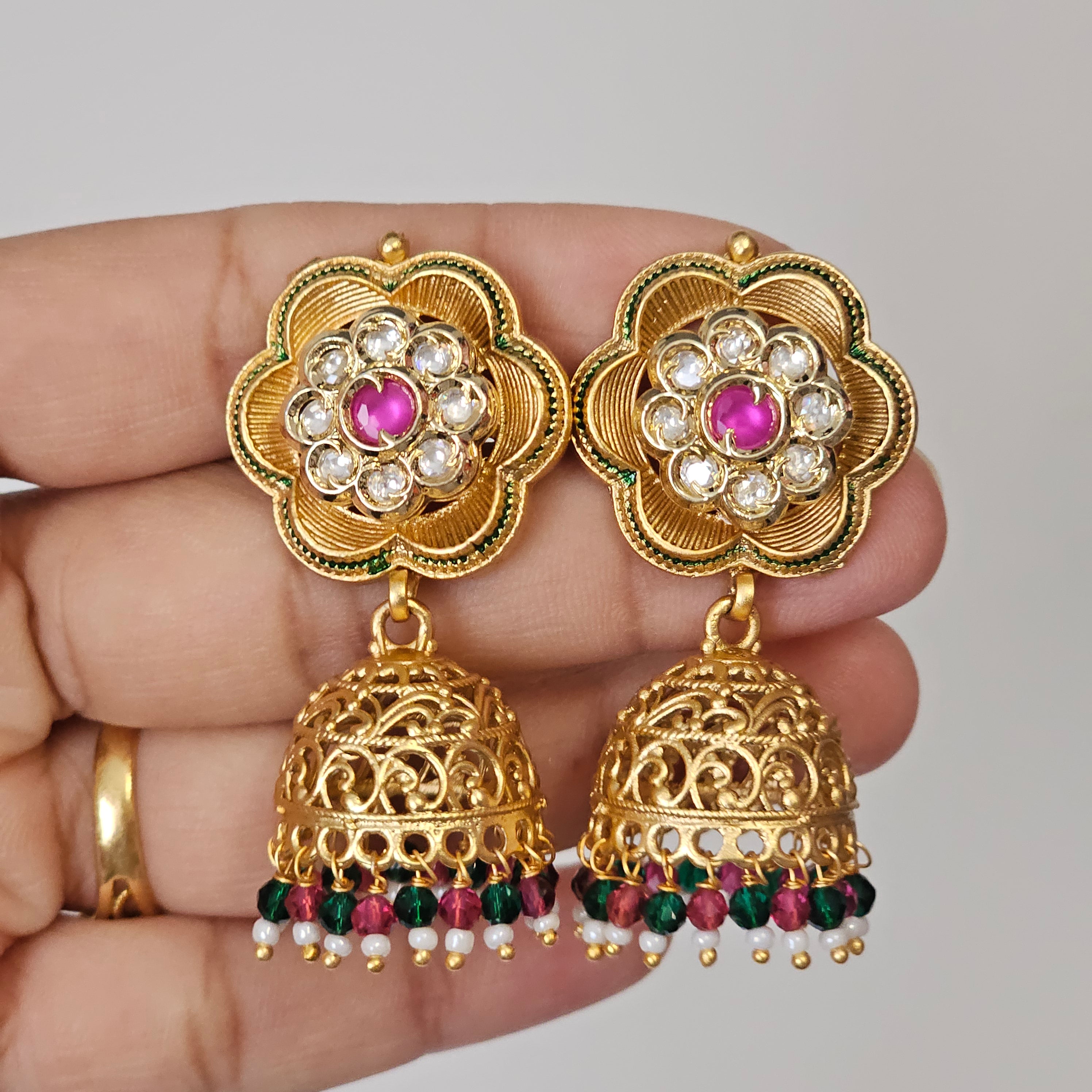 Jodha Rajwadi Statement Kundan Choker Set