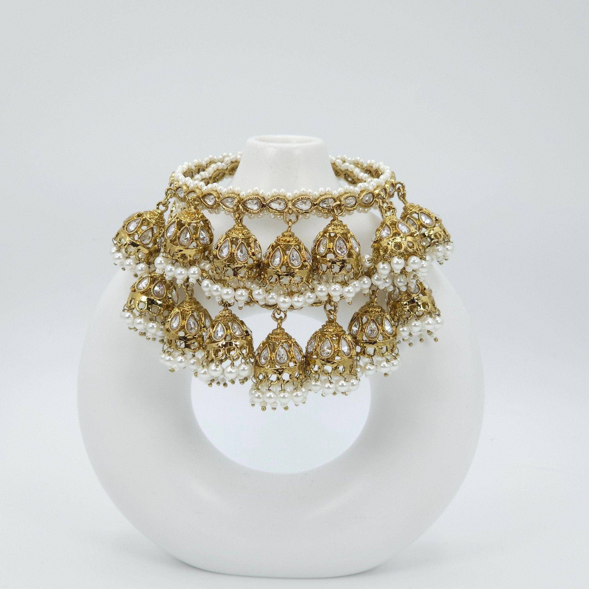 Dilara Jhumka Bangles - Fancy Fab Jewels