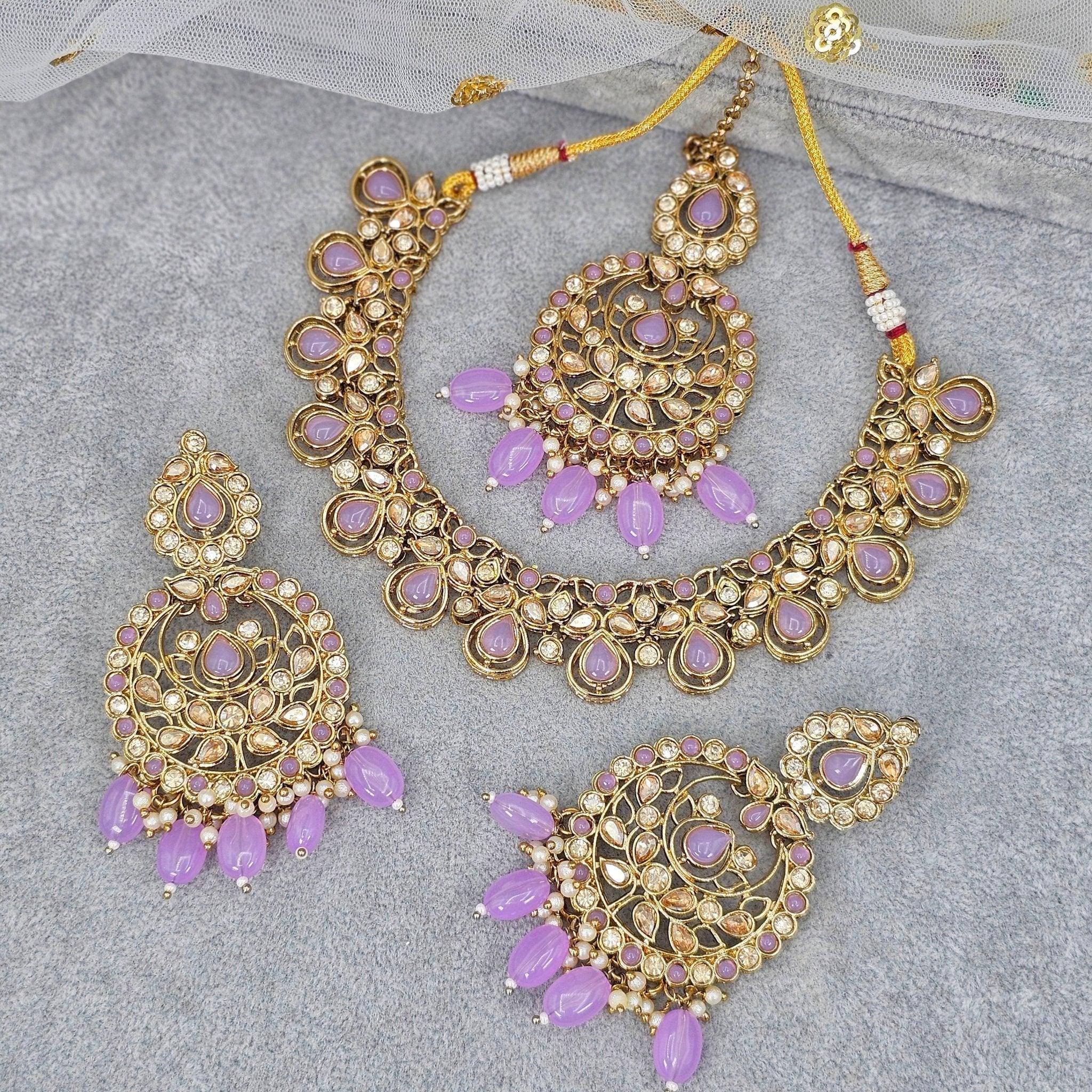 Shayna Set - Available In Seven Colours - Fancy Fab Jewels