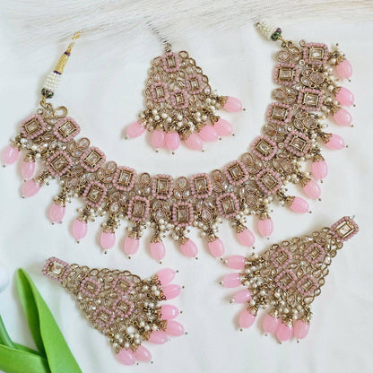 Qubra Set - Available In Four Colours - Fancy Fab Jewels