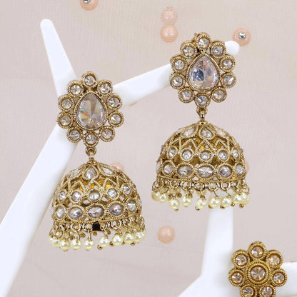 Erim - Jhumki Earrings - Fancy Fab Jewels