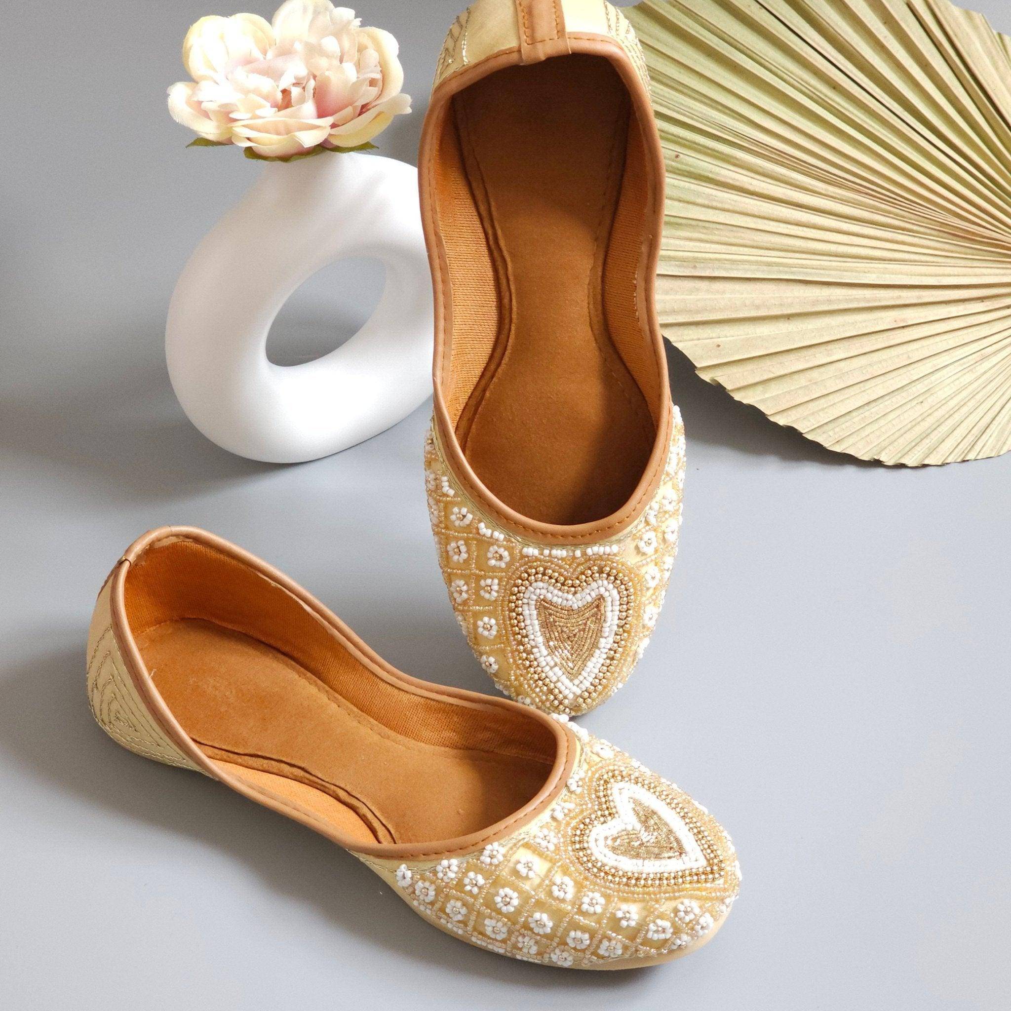 Levi - Golden Beige Ballerina - Fancy Fab Jewels