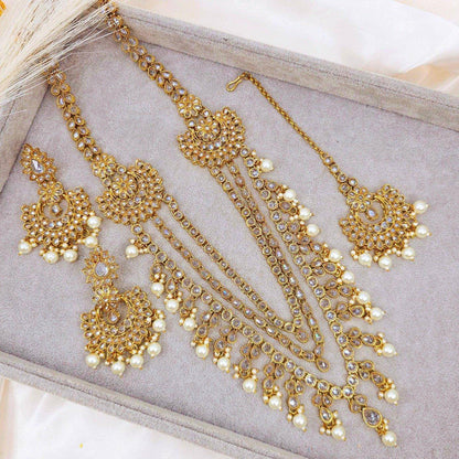 Fareedan Polki Rani Haar Set - Fancy Fab Jewels