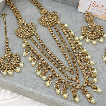 Fareedan Polki Rani Haar Set - Fancy Fab Jewels