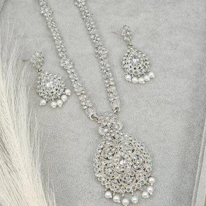 Ania Silver Rani Haar Set - Fancy Fab Jewels