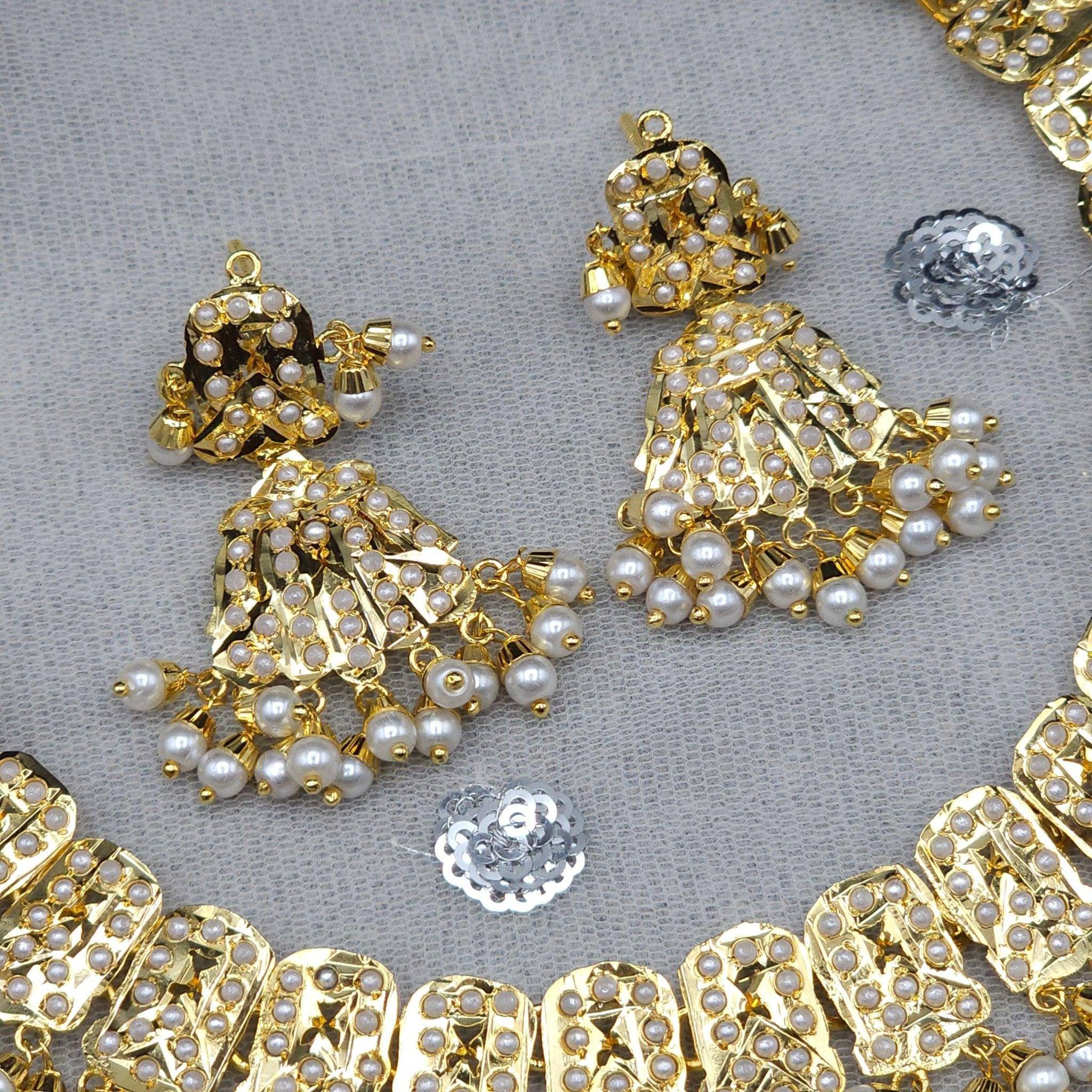 Dipali Jadau Choker Set - Elegant Jewelry for Weddings and Special Occasions - Fancy Fab Jewels