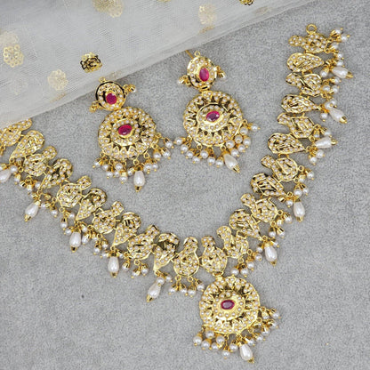 Navya Jadau Choker Set - Fancy Fab Jewels