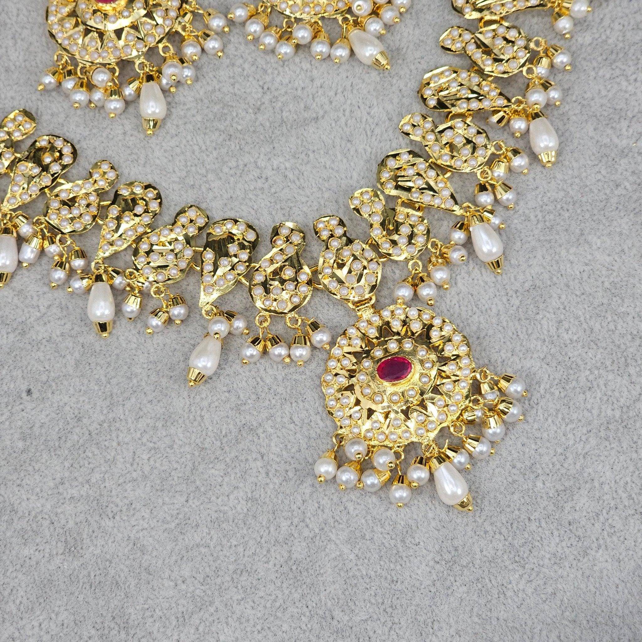 Navya Jadau Choker Set - Fancy Fab Jewels