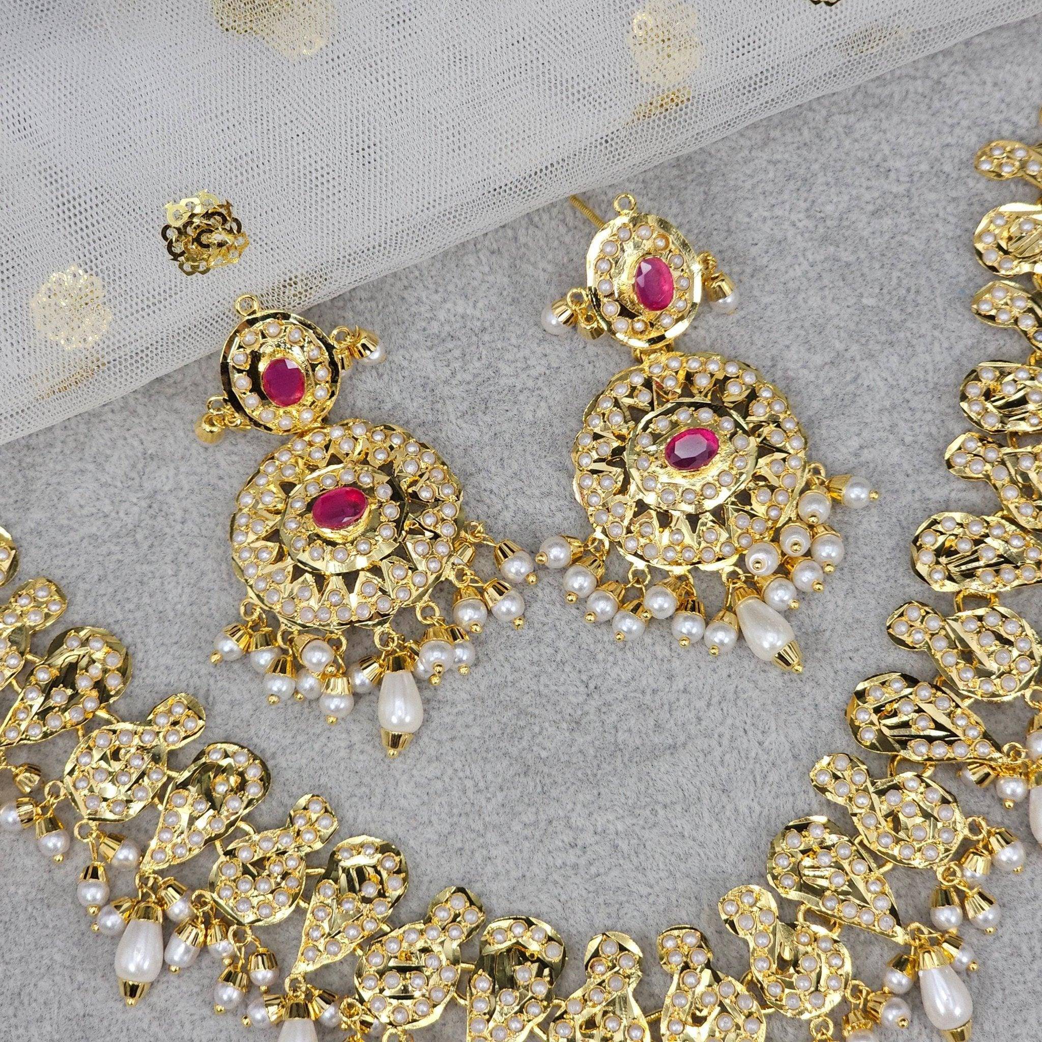 Navya Jadau Choker Set - Fancy Fab Jewels