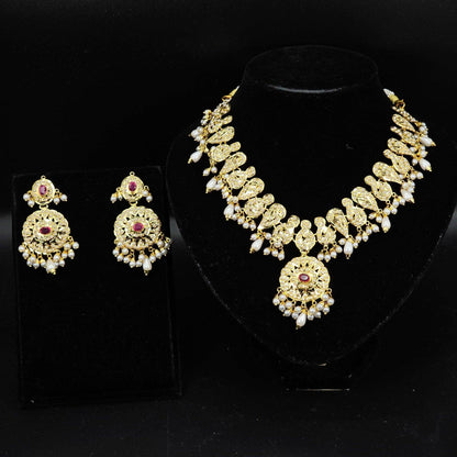 Navya Jadau Choker Set - Fancy Fab Jewels