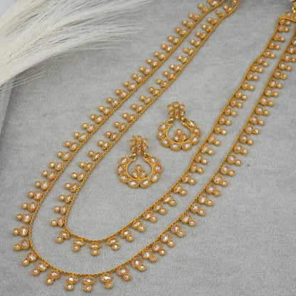 Sarah Polki Mala Necklace Set - Fancy Fab Jewels