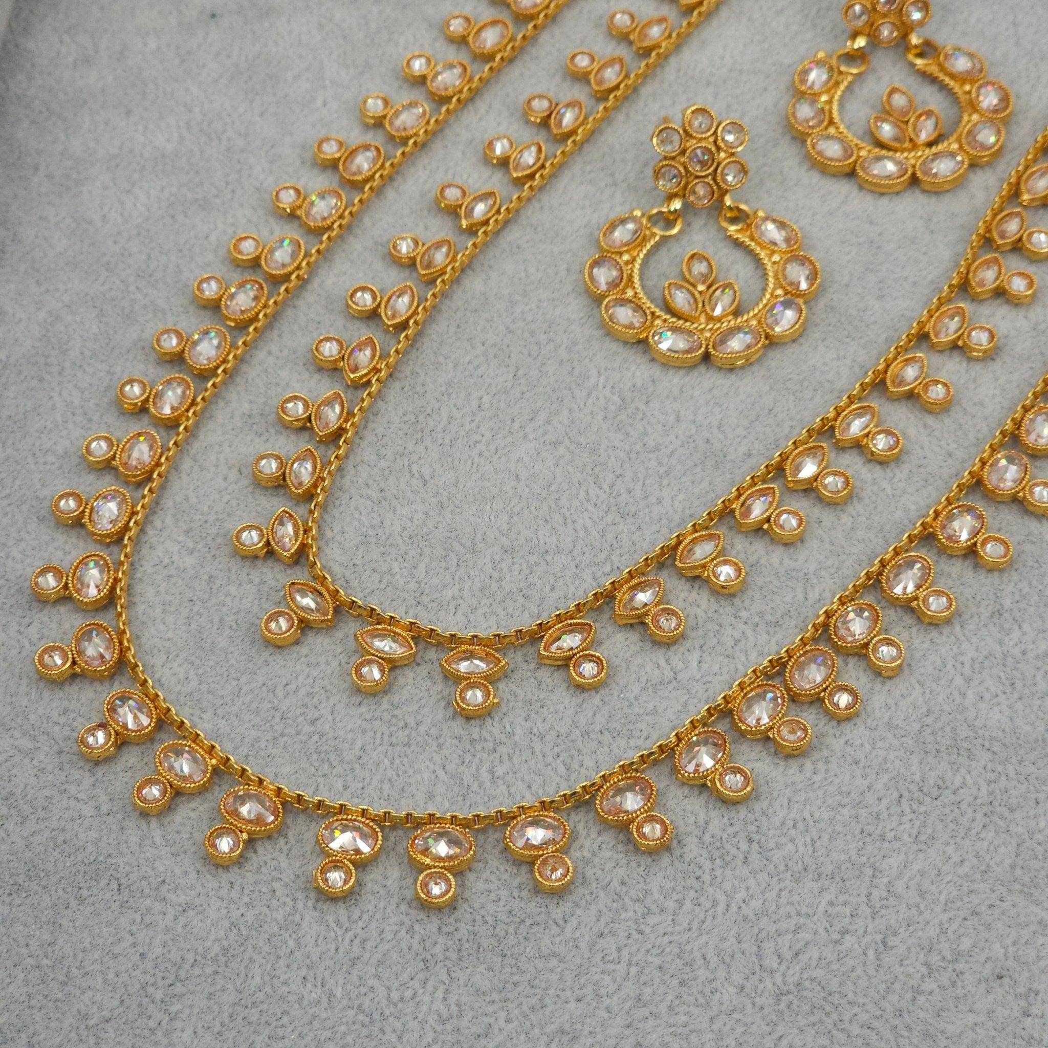 Sarah Polki Mala Necklace Set - Fancy Fab Jewels