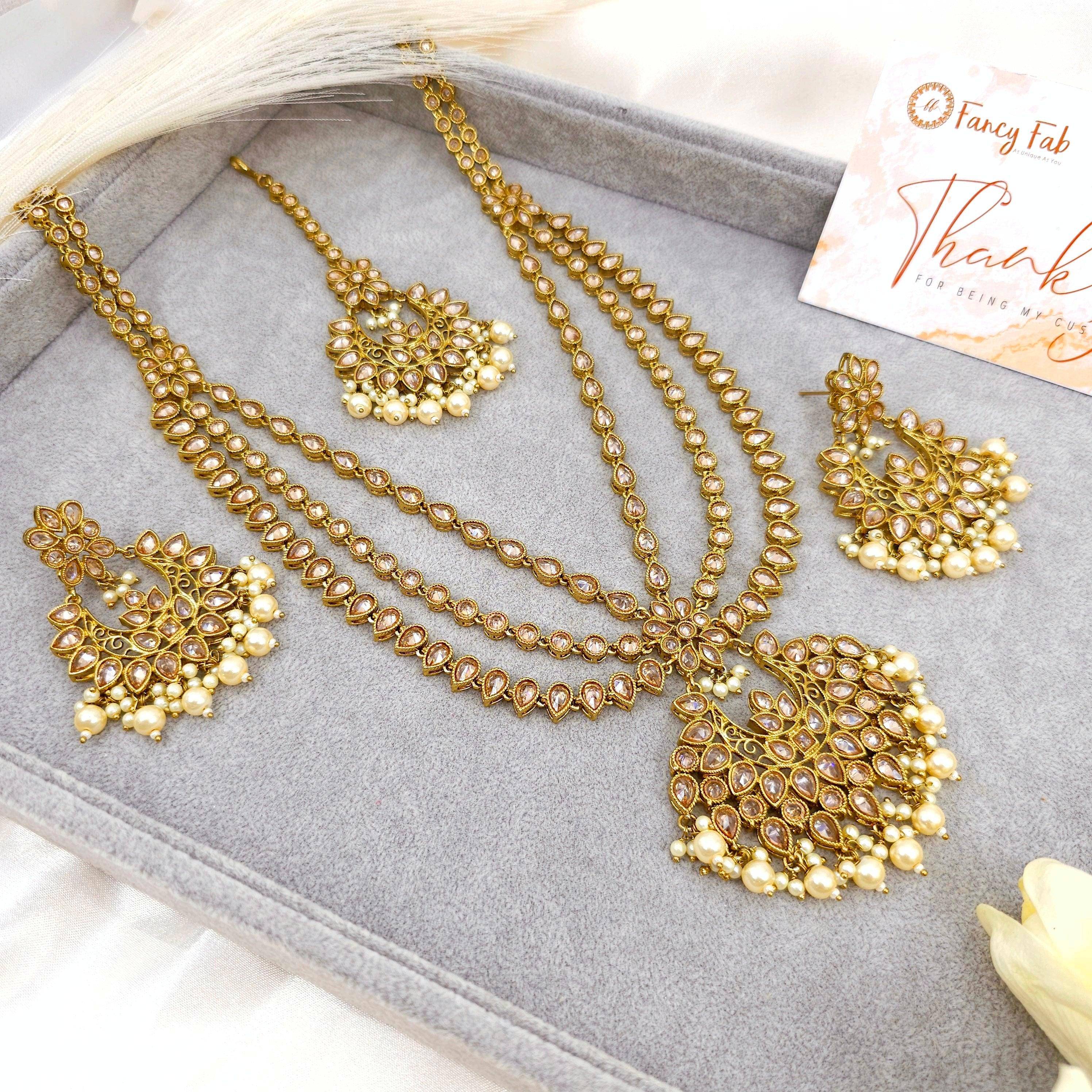 Somya Polki Rani Haar Set - Fancy Fab Jewels