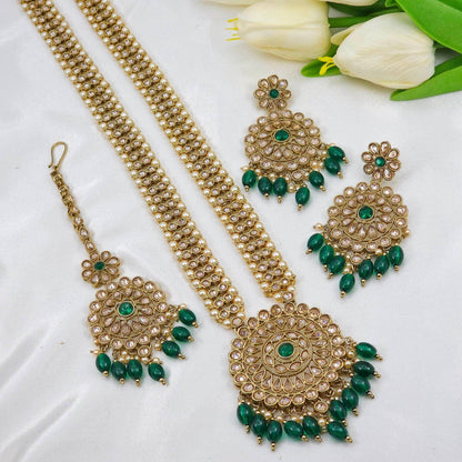 Amyra Rani Haar Set - Available Three Colours - Fancy Fab Jewels