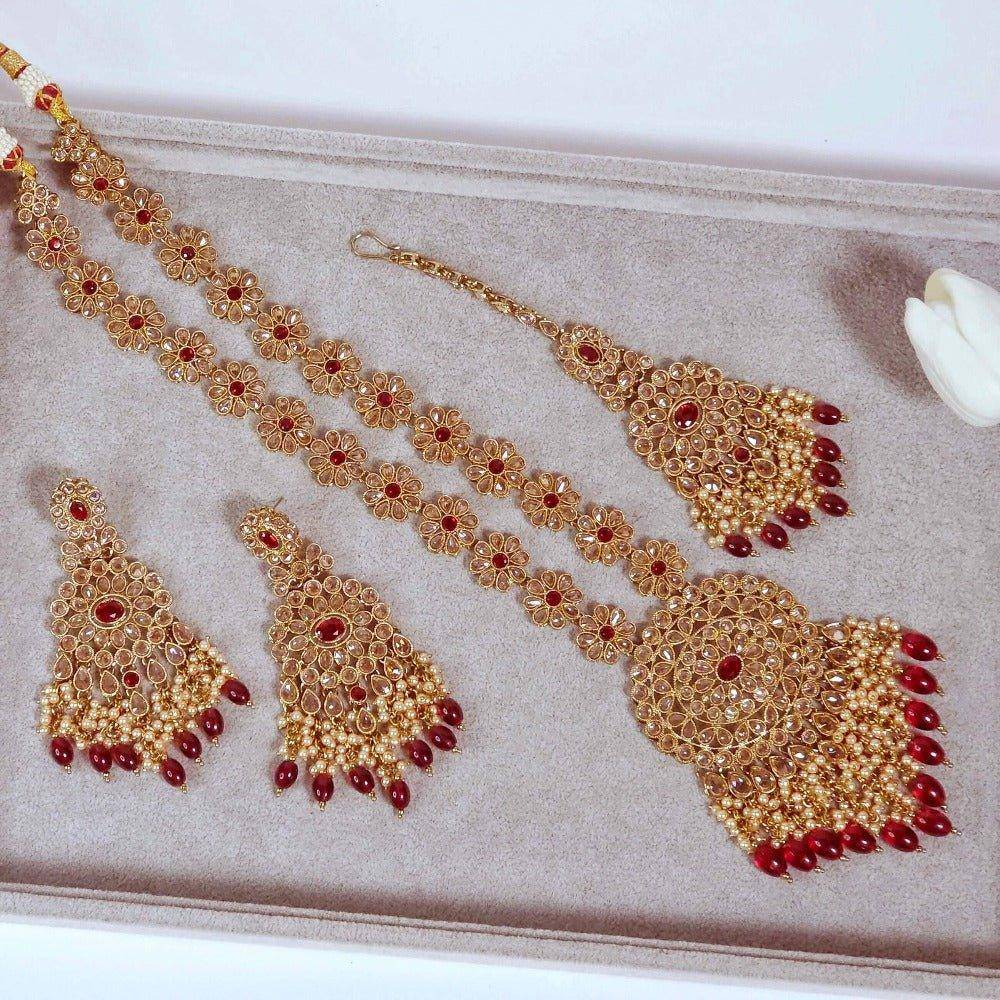 Ansa Rani Haar Set - Available in Two Colors - Fancy Fab Jewels