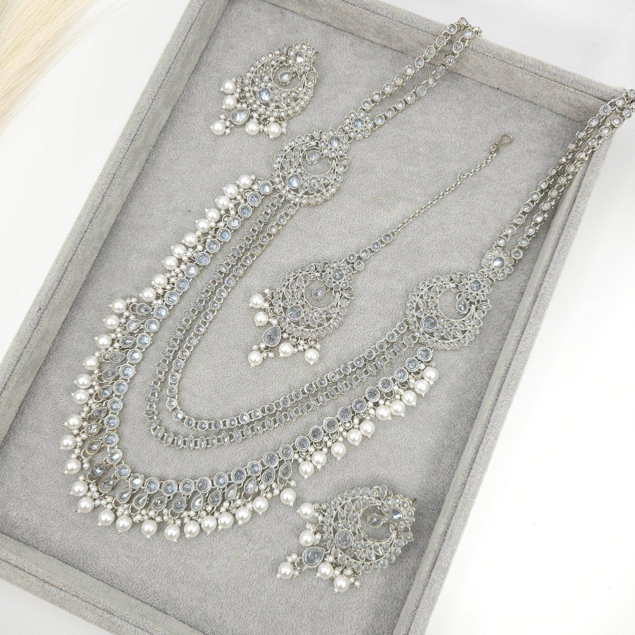 Meerab Polki Rani Haar Set - Fancy Fab Jewels