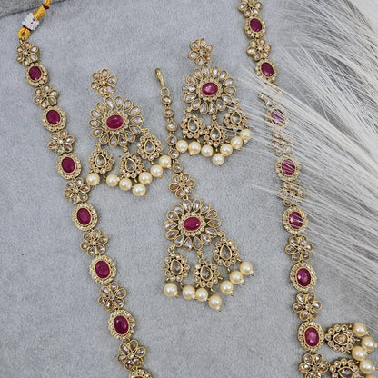 Mumtaz Rani Haar Set - Available Three Colours - Fancy Fab Jewels