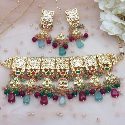 Shahnaz Choker Set - Fancy Fab Jewels