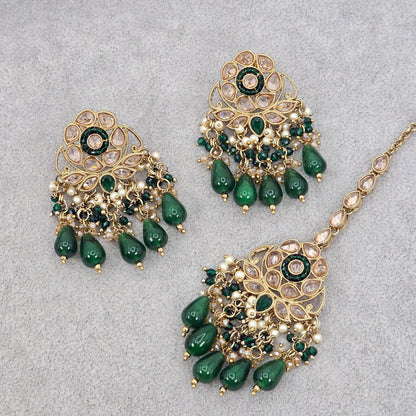 Zara Earrings and Tikka Set – Tikka set | Fancy Fab Jewels UK