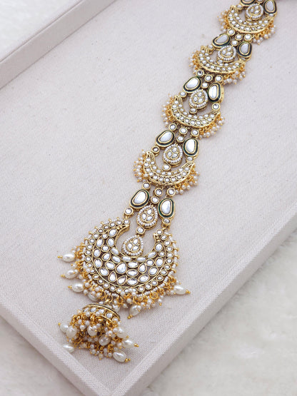 Shayna Kundan Choti/ Pranda/ Hair Jewelry Accessorie